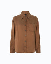 Camisa de sarga aterciopelada -  | Pinko