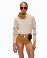 Wool and cashmere turtleneck sweater -  | Pinko