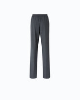 Straight-leg trousers with elasticated waist -  | Pinko