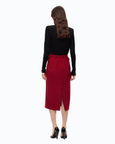 Jupe crayon ceinturée -  | Pinko