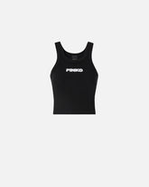 Canotta cropped con logo PINKO -  | Pinko