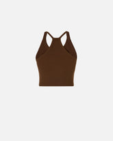 Canotta cropped con scollo asimmetrico -  | Pinko