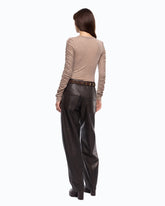 Sweater with gathered sleeves -  | Pinko