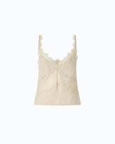 Top lencero con encaje -  | Pinko