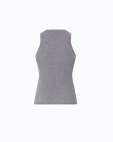 Geripptes Top mit transparentem Logo Love Birds -  | Pinko