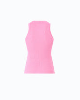Top côtelé avec logo Love Birds transparent -  | Pinko