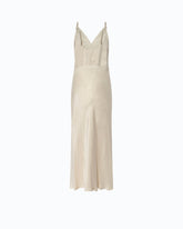 Midi slip dress with removable Love Birds logo -  | Pinko
