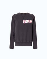 Bluza z nadrukiem łabędzi „Quiet Is The New Punk” -  | Pinko