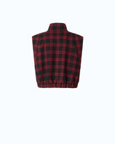 Gilet in tweed a quadri -  | Pinko