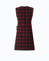 Vestito corto a quadri -  | Pinko