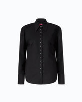 Camicia slim fit con laccio -  | Pinko