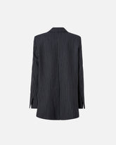 Giacca gessata in misto lana -  | Pinko