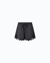 Fluid shorts with lace insert -  | Pinko