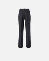Pantalon à rayures en laine mélangée -  | Pinko