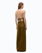 Fully rhinestoned open-back top -  | Pinko