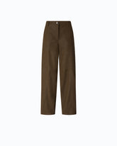 Pantalon droit façon nubuck -  | Pinko