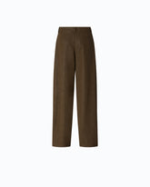 Pantalon droit façon nubuck -  | Pinko