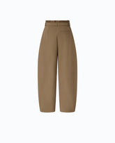 Barrel-fit trousers with belt -  | Pinko