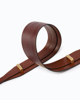 Layered leather belt, 7 cm -  | Pinko