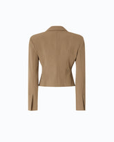 Slim-fit cropped blazer -  | Pinko