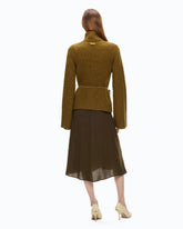 Ribbed cardigan with pockets -  | Pinko