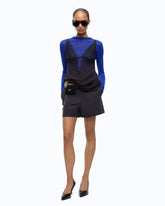 Lace lingerie top - Dark Blue | Pinko