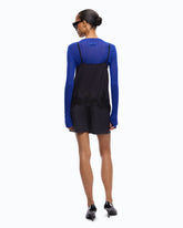 Lace lingerie top - Dark Blue | Pinko