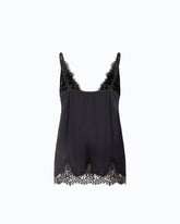 Lace lingerie top - Dark Blue | Pinko