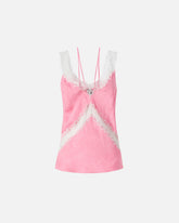 Top lingerie maculato con pizzo -  | Pinko