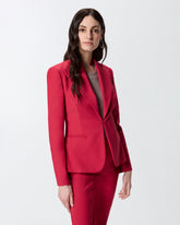 Giacca in satin con spacco sul retro -  | Pinko