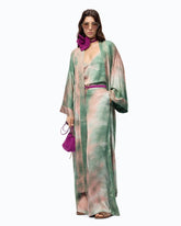 Long gradient satin kimono -  | Pinko