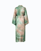 Long gradient satin kimono -  | Pinko