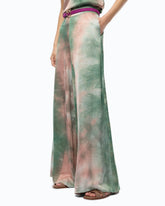 Gradient satin trousers -  | Pinko