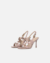 Sandali slingback alti con cinturini e borchie -  | Pinko