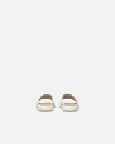 Ciabatte in nappa trapuntata con logo Love Birds -  | Pinko