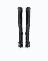 Nappa leather boots with extra-high leg shaft -  | Pinko