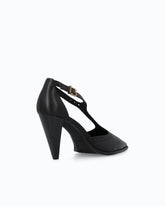 Décolleté T-strap in pelle con tacco alto -  | Pinko