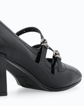 Mary Jane pumps in patent-effect leather -  | Pinko