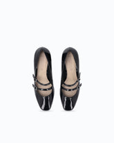 Mary Jane pumps in patent-effect leather -  | Pinko
