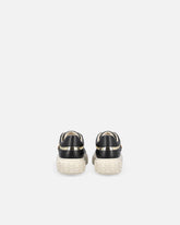 Sneakers flatform con suola alta e logo in metallo -  | Pinko