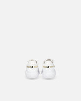 Sneakers flatform con suola alta e logo in metallo -  | Pinko