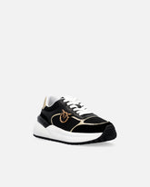Scarpe sneakers con logo e dettagli specchiato -  | Pinko