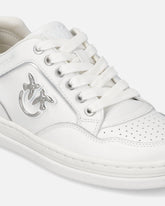 Sneakers in pelle con logo Love Birds -  | Pinko