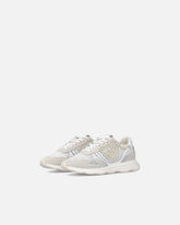 Sneakers in mesh e suede con logo Love Birds -  | Pinko